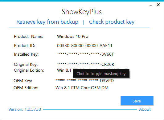 windows 8 pro activation key 2016